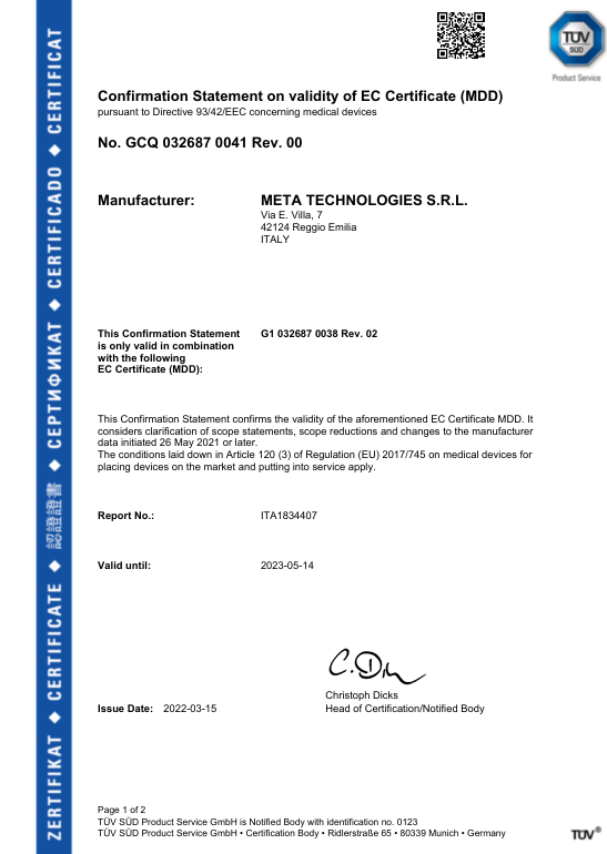 CE CERTIFICATE
