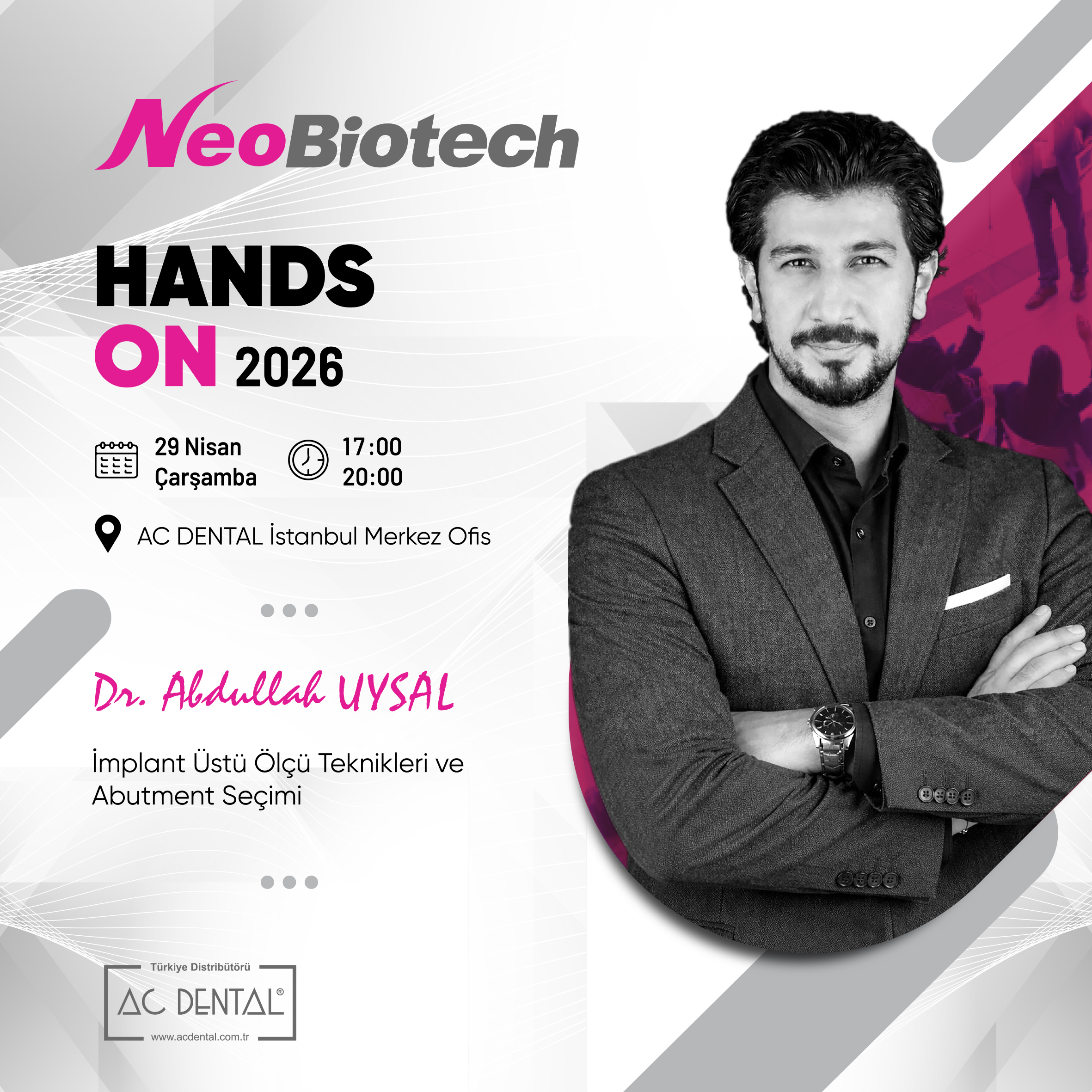 NEOBIOTECH HANDS ON <br> DR.ABDULLAH UYSAL