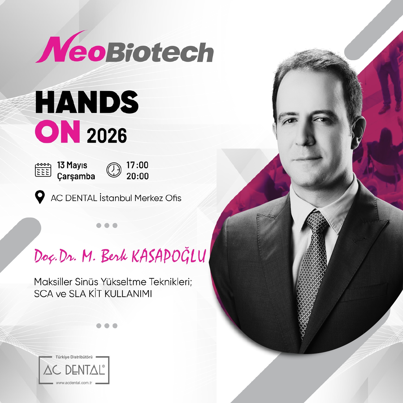 NEOBIOTECH HANDS ON <br> DOÇ.DR. <br> M.BERK KASAPOĞLU